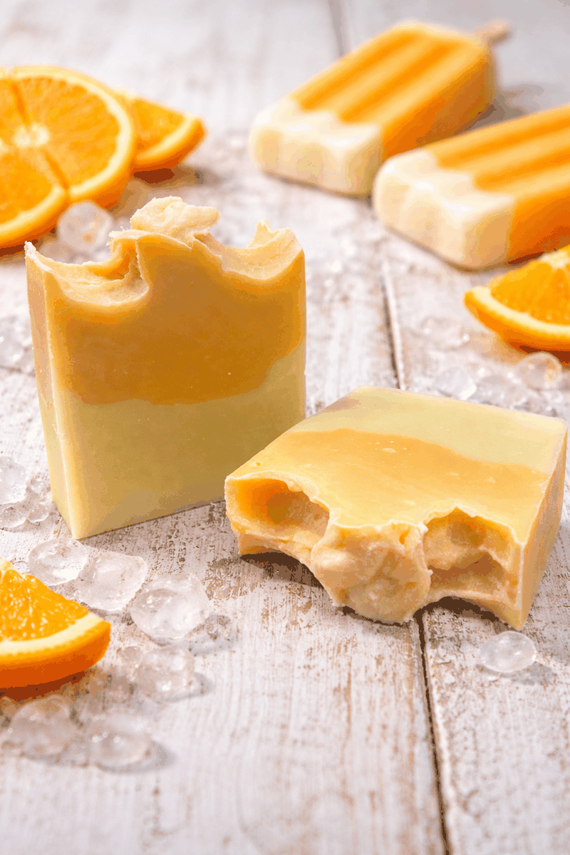 Creamsicle Soap Bar