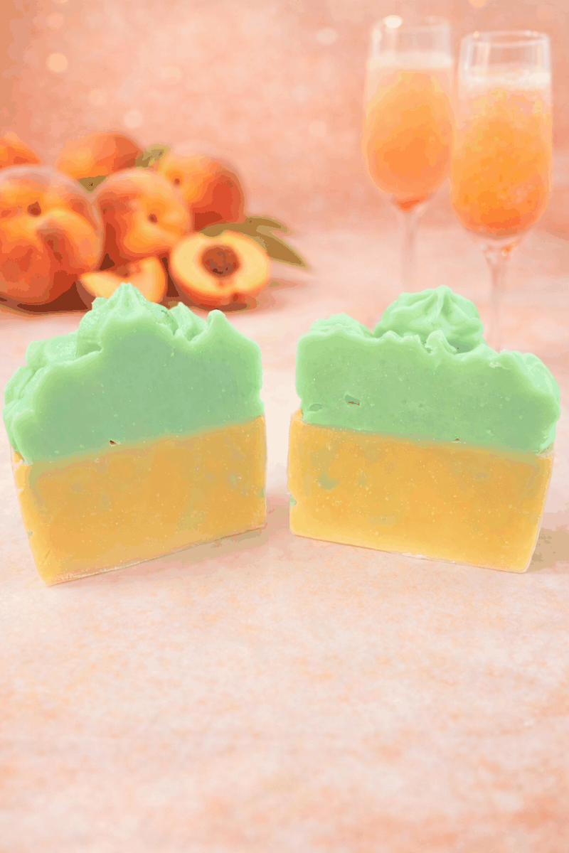 Peach Belini Soap Bar