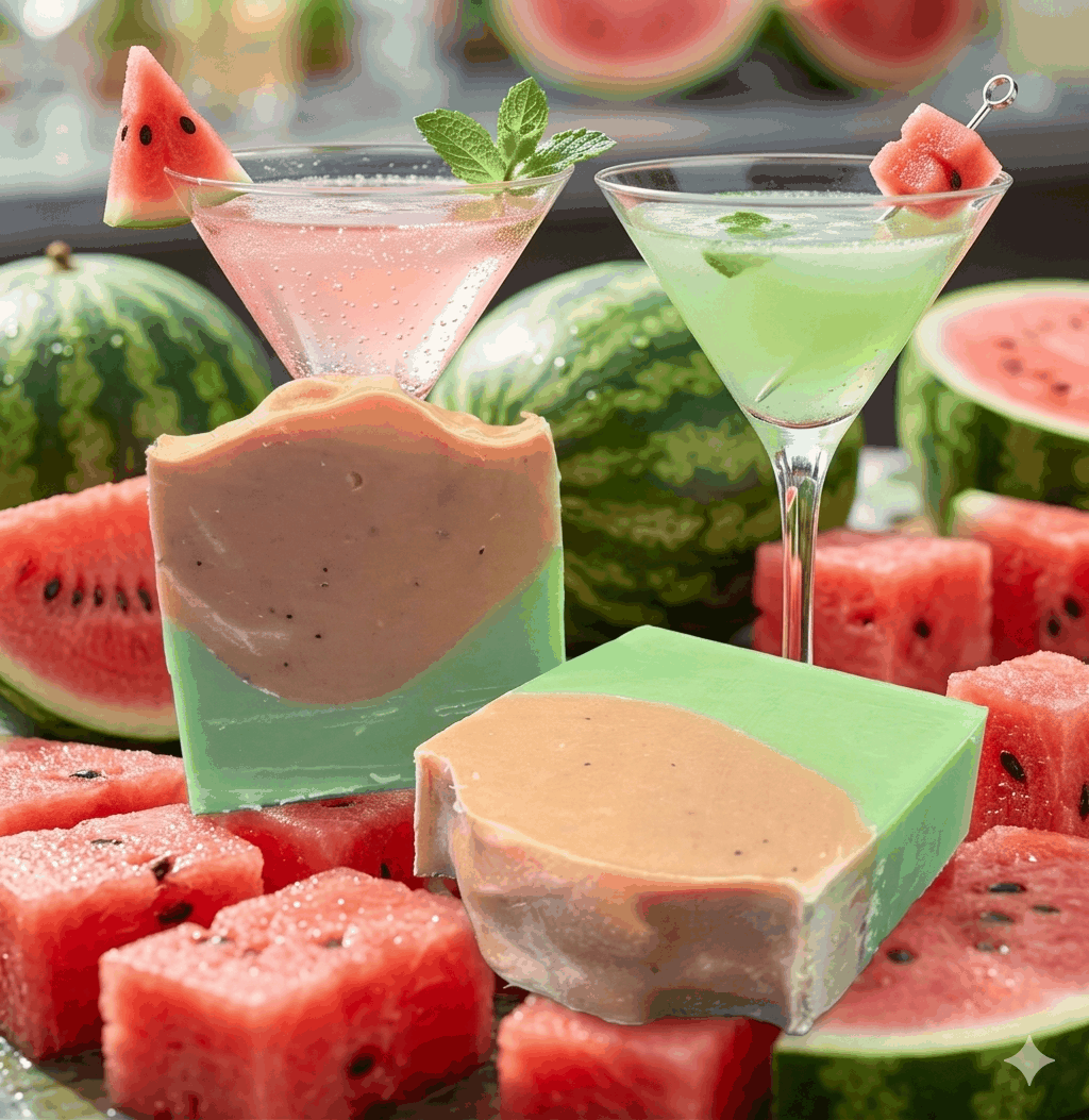Watermelon Tini Soap Bar